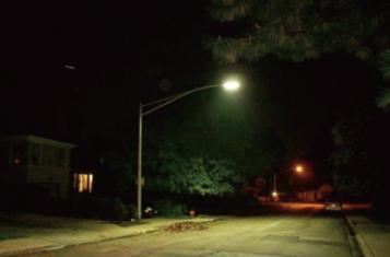 German LED street light project